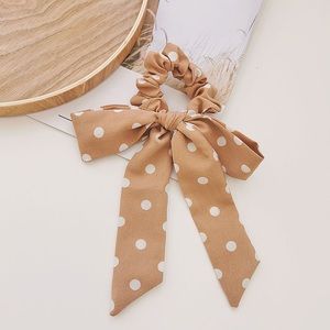 Brand New Handmade Hair Scrunchie with Bow